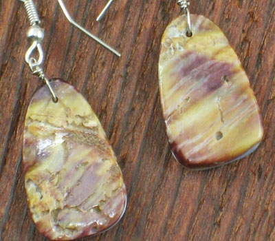 native american purple spiney oyster slab earrings.jpg